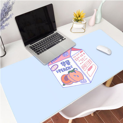 Kawaii Japanese and Korean Drinks Desk Mat