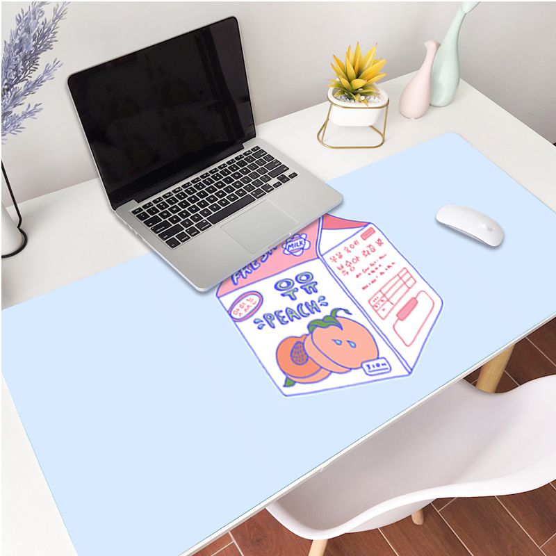 Kawaii Japanese and Korean Drinks Desk Mat