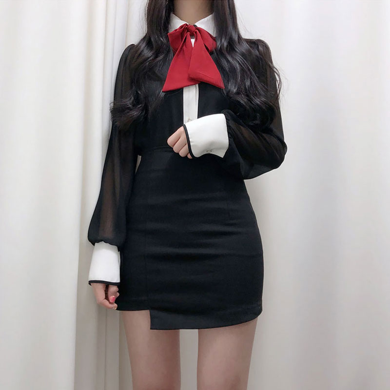 Chiffon Vintage Blouse - Cherry Bomb