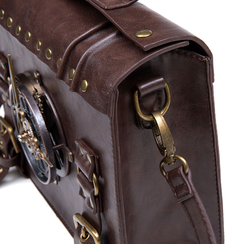 Steampunk Industrial Shoulder Bag