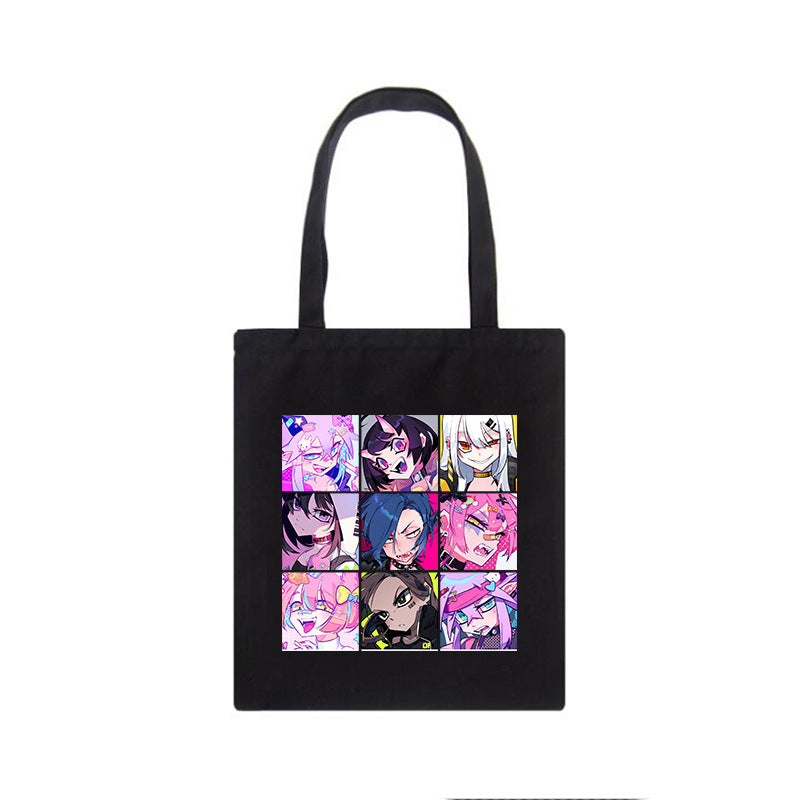 Harajuku Anime Canvas Bag - Cherry Bomb