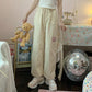 Sweet Soft Wide Leg Pants - Cherry Bomb