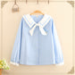 Vintage Sailor White Blouse - Cherry Bomb