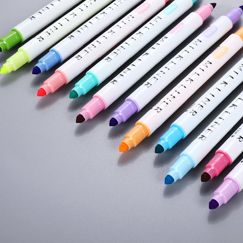 Pastel Double Side Highlighters - Cherry Bomb