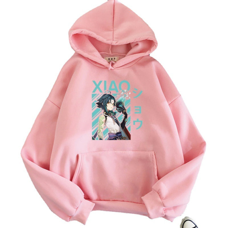 Xiao Fleece Hoodie - Cherry Bomb