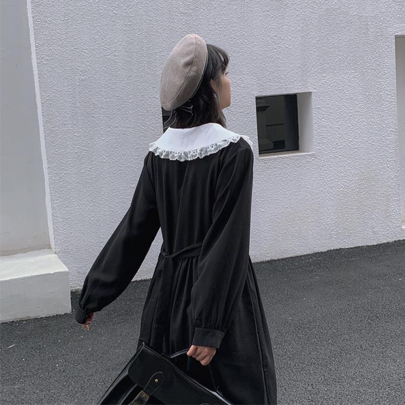 Dark Academy Vintage Dress - Cherry Bomb