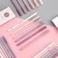 Pastel Gradient Pens | Black ink - Cherry Bomb