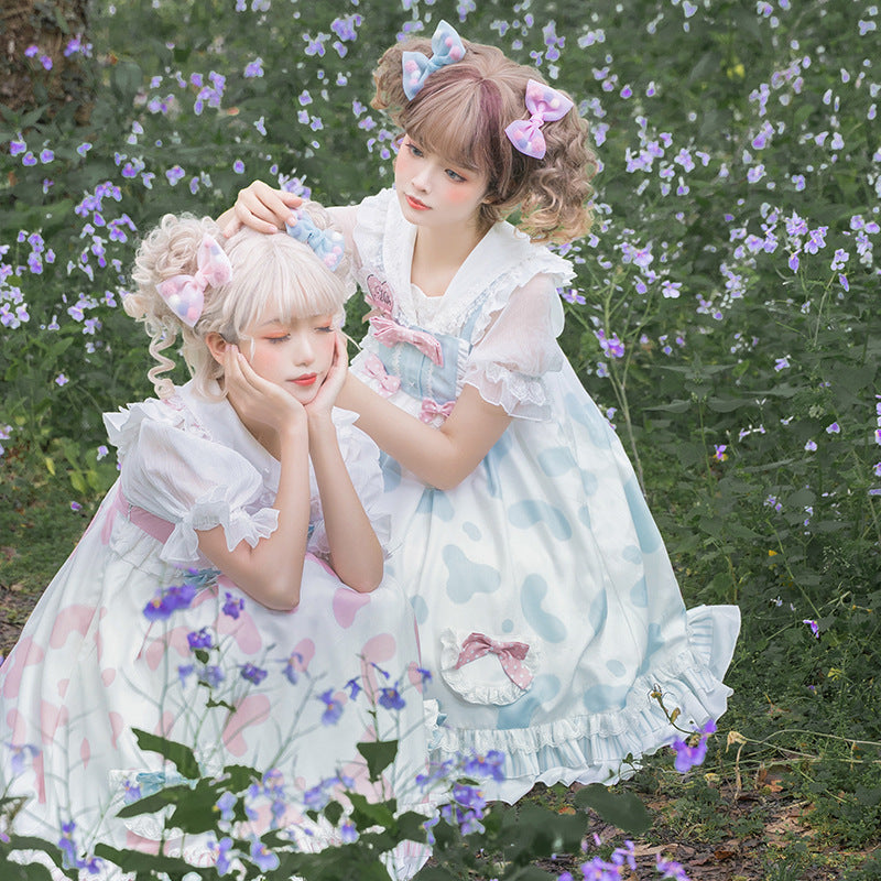 Milk Pudding Lolita Dress Set