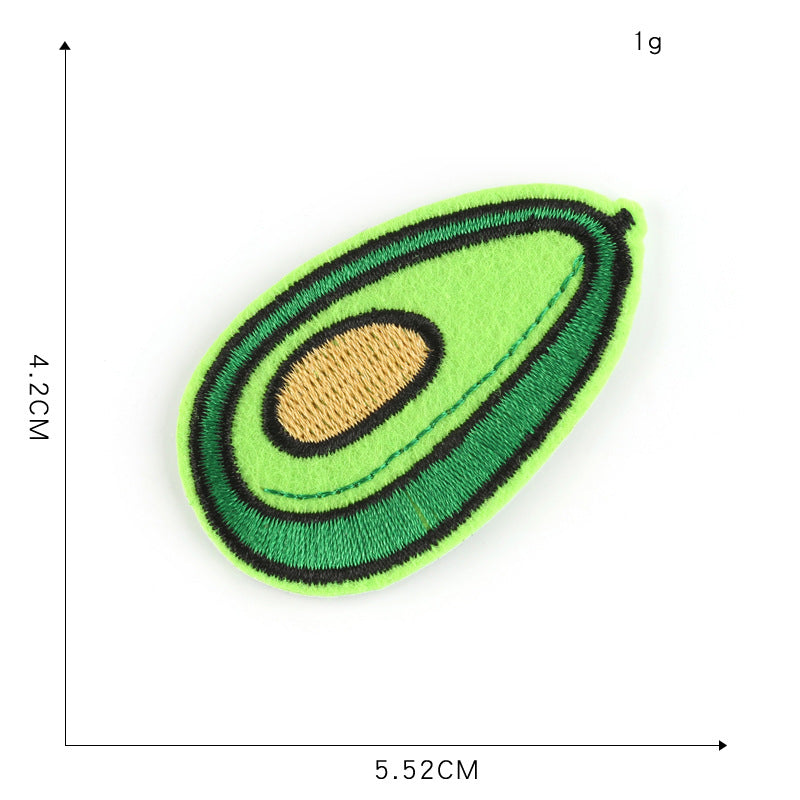 Summer Embroidery Patches - Cherry Bomb