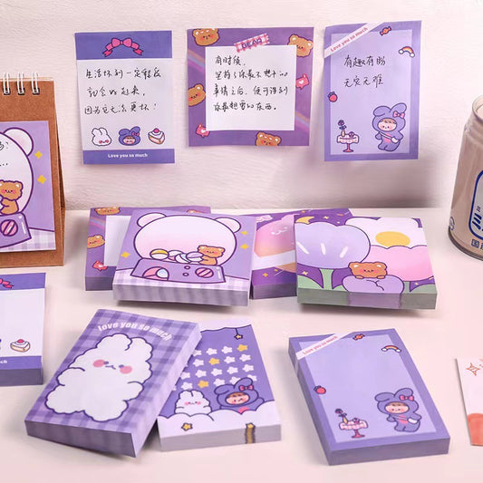 Cartoon Kawaii Sticky Notes