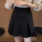 Simple Pleated Skirt - Cherry Bomb
