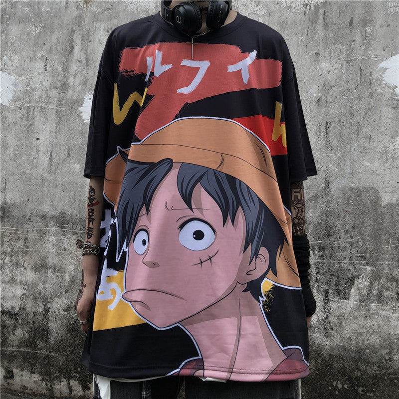 One Piece Luffy Oversized Top