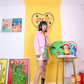 Checkerboard Plaid Jacket - Cherry Bomb