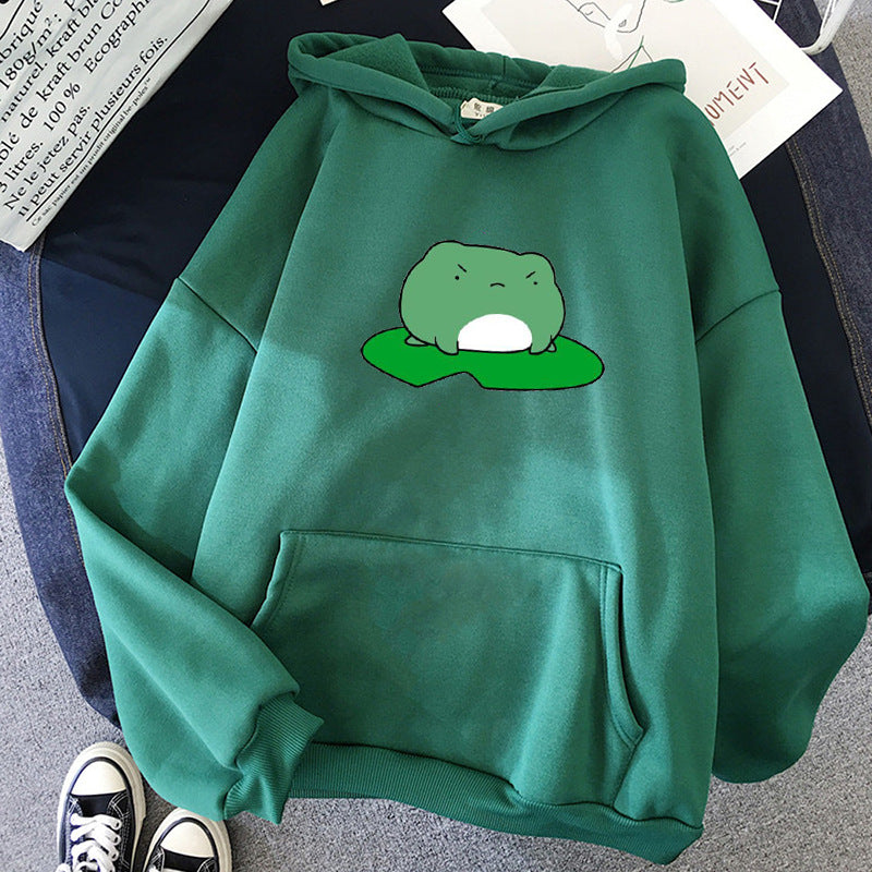 Angry Frog Sweatshirt - Cherry Bomb