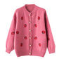Strawberry Pink Cardigan - Cherry Bomb