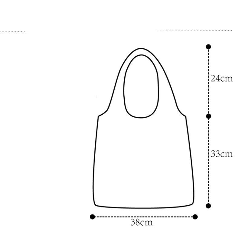 Simple Casual Tote Bag - Cherry Bomb