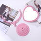 Heart Shaped Vintage Mirror - Cherry Bomb