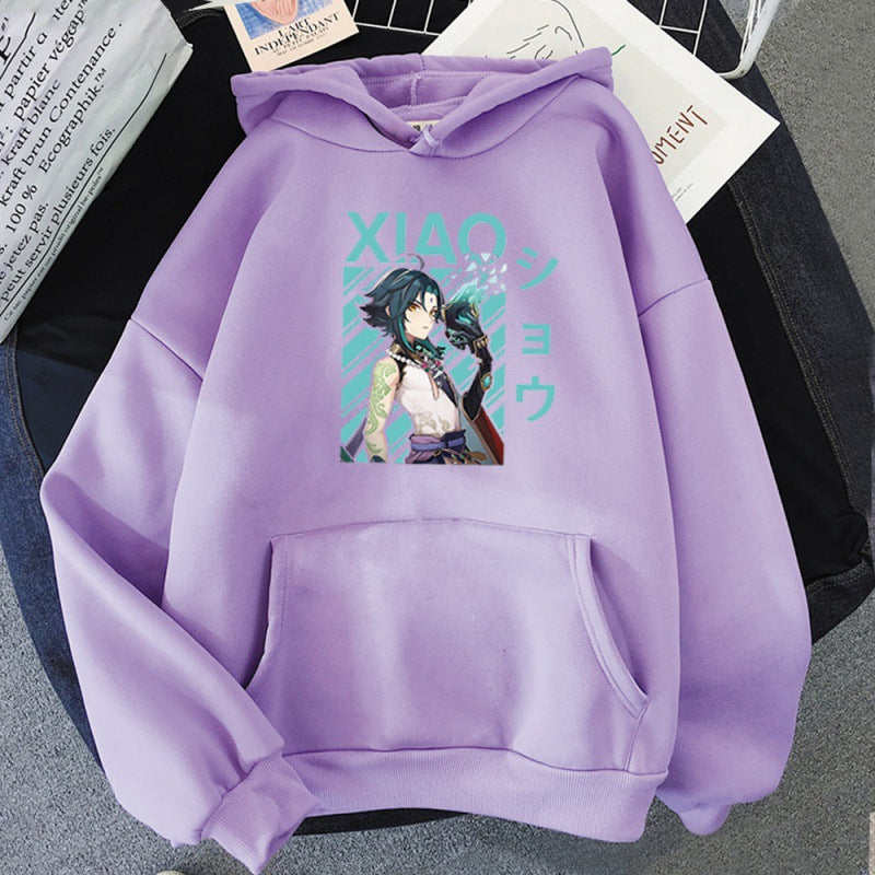 Xiao Fleece Hoodie - Cherry Bomb