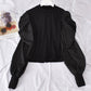 Bubble Sleeve Shirt - Cherry Bomb