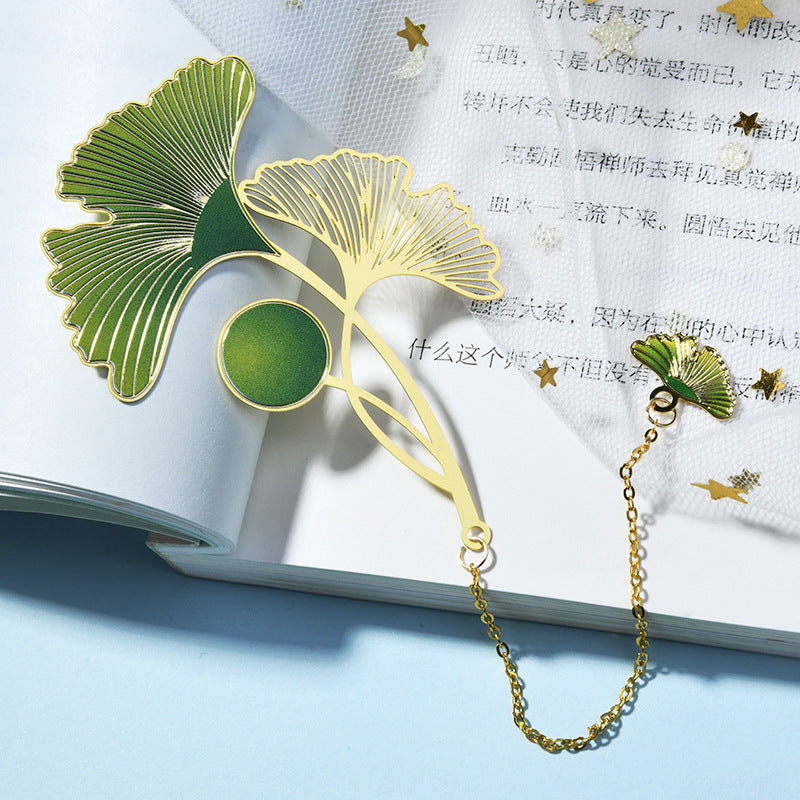 Creative Chinese Style Metal Bookmark