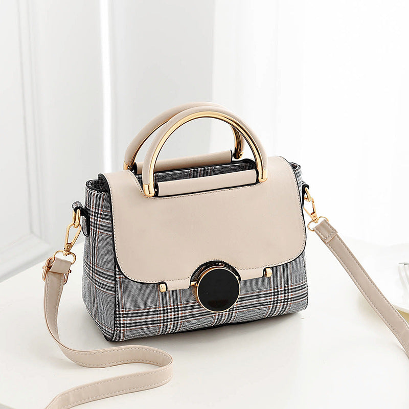 Plaid Fashion Handbag - Cherry Bomb