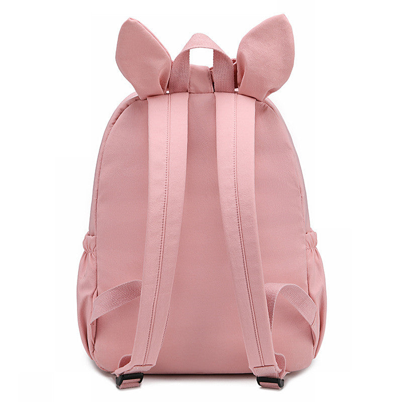 Bunny Ears Backpack with Sakura | Cherry Blossom Embroidery - Cherry Bomb