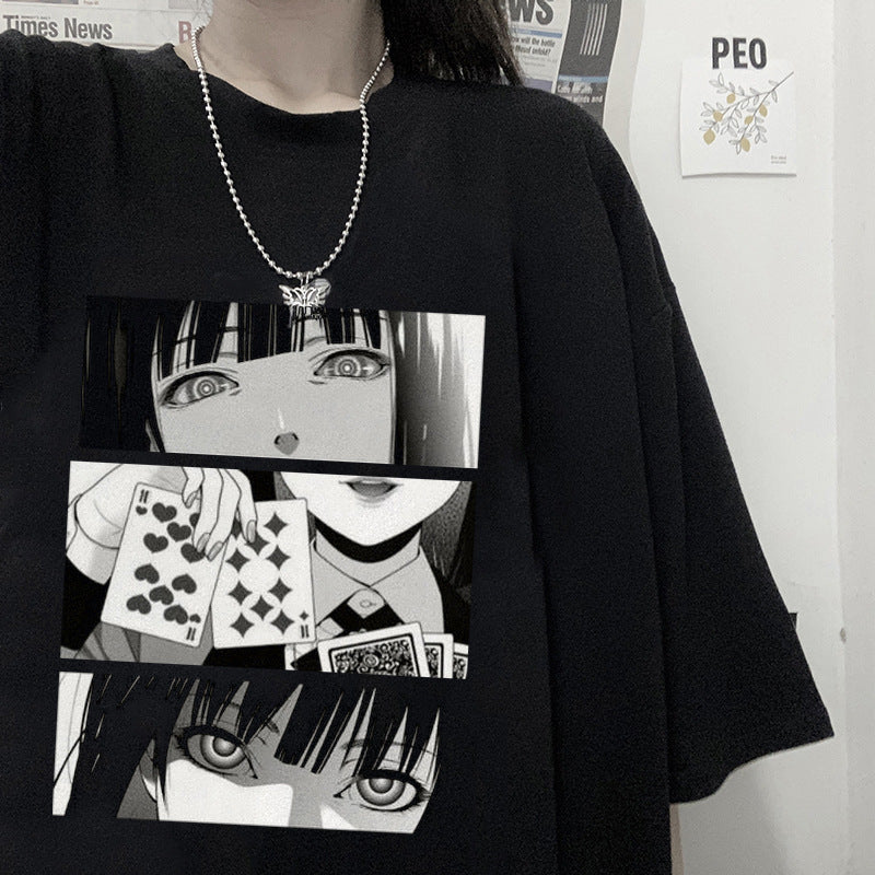 Kakegurui Short Sleeve T-Shirt - Cherry Bomb