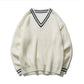 Classic Trendy Knit Sweater - Cherry Bomb
