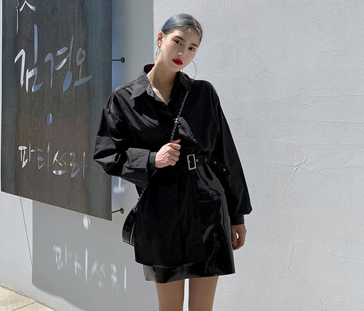 Chic Asymmetrical Top - Cherry Bomb