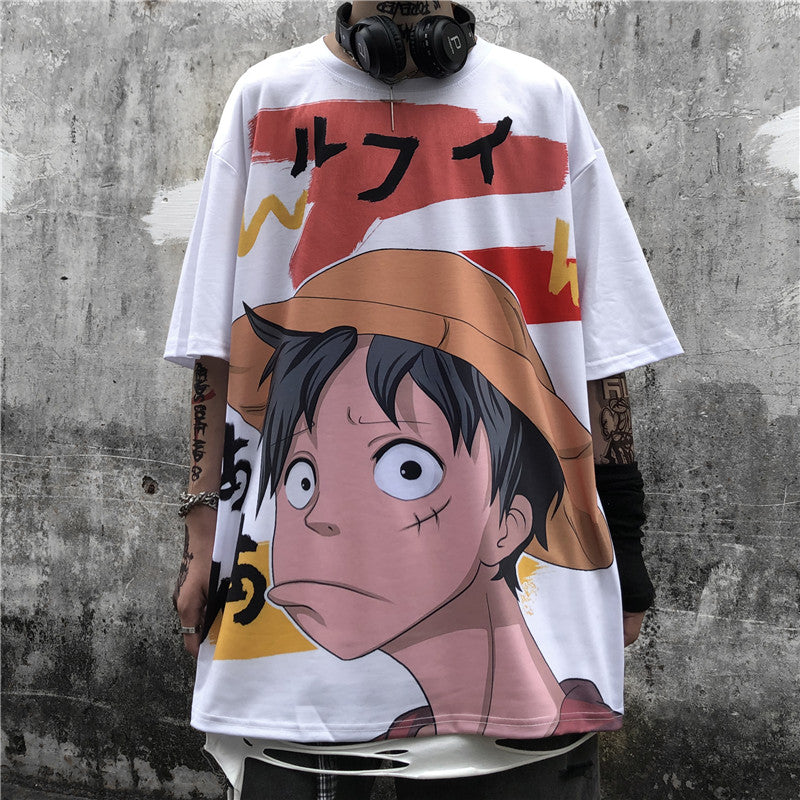 One Piece Luffy Oversized Top