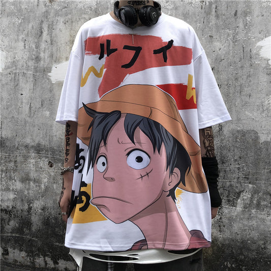 One Piece Luffy Oversized Top