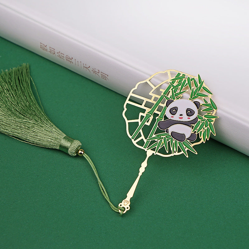 Panda Bookmark - Cherry Bomb