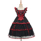 Wine Red Night Lolita Dress Set