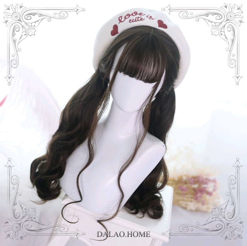 Lolita Long Curly with Bangs Wig