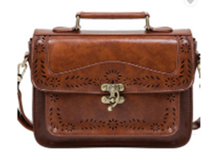 College Style Messenger Bag - Cherry Bomb