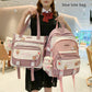 Stylish Fashion All-match Backpack - Cherry Bomb