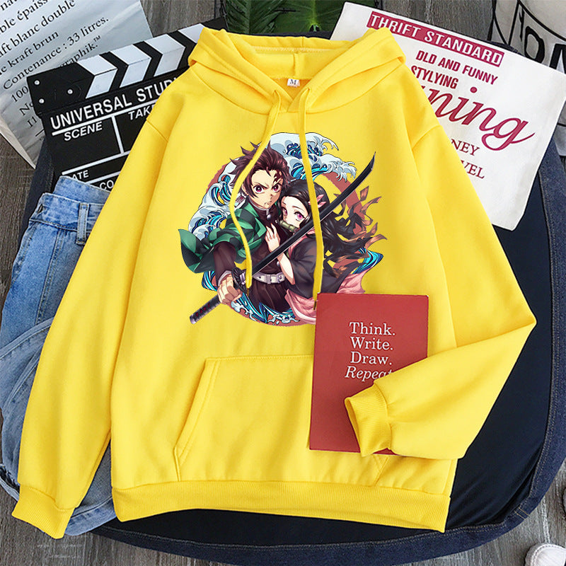 Anime Demon Slayer Hoodie | Tanjiro and Nezuko - Cherry Bomb