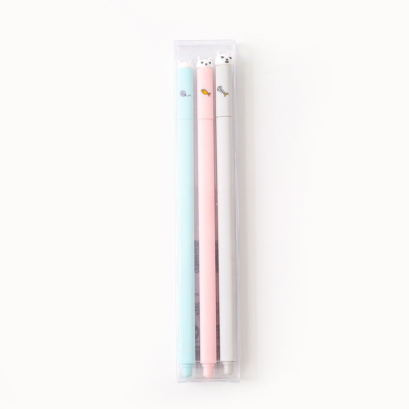 Pastel Gradient Pens | Black ink - Cherry Bomb