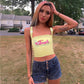 Angel Top with Buckle Straps - Cherry Bomb