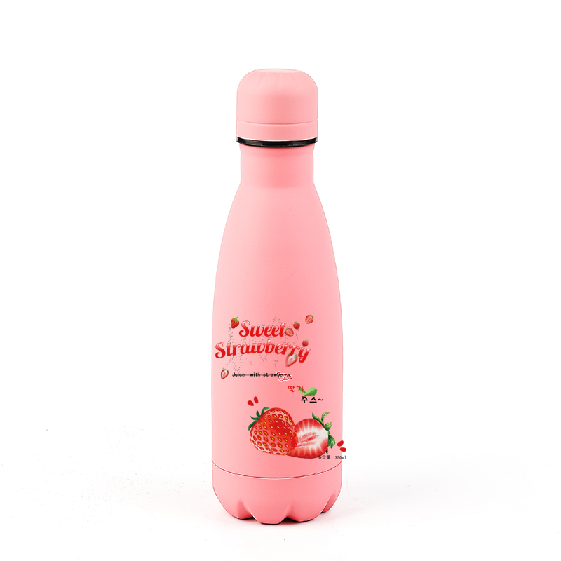 Cute Japanese Stainless Steel Bottle - Cherry Bomb