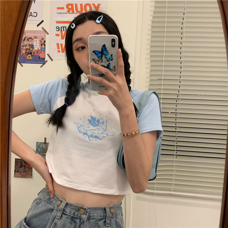 Cupid Angel Crop Top