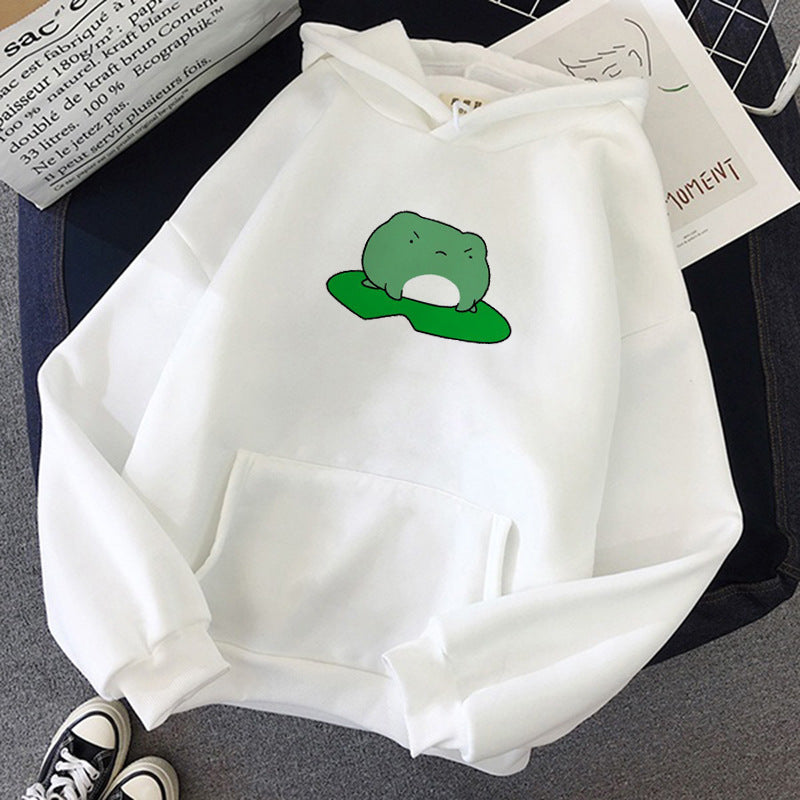 Angry Frog Sweatshirt - Cherry Bomb