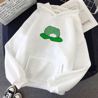 Angry Frog Sweatshirt - Cherry Bomb