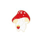 Mushroom Brooches - Cherry Bomb