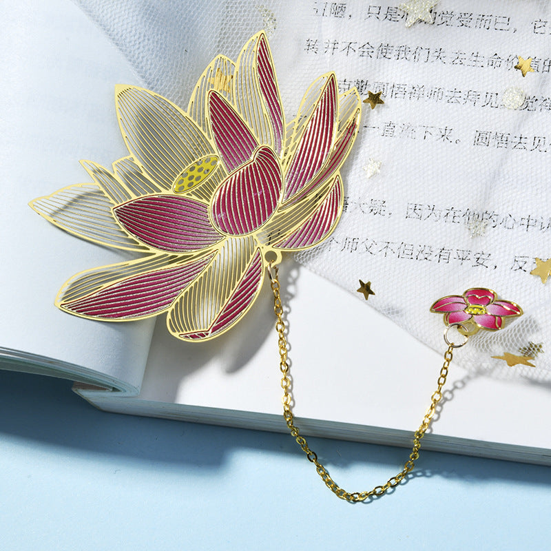 Creative Chinese Style Metal Bookmark