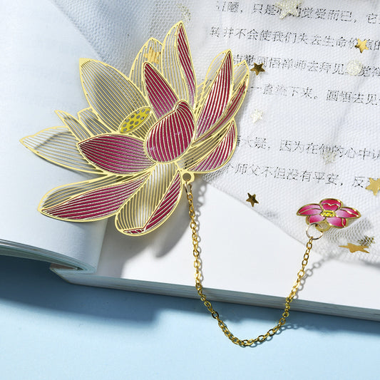 Creative Chinese Style Metal Bookmark
