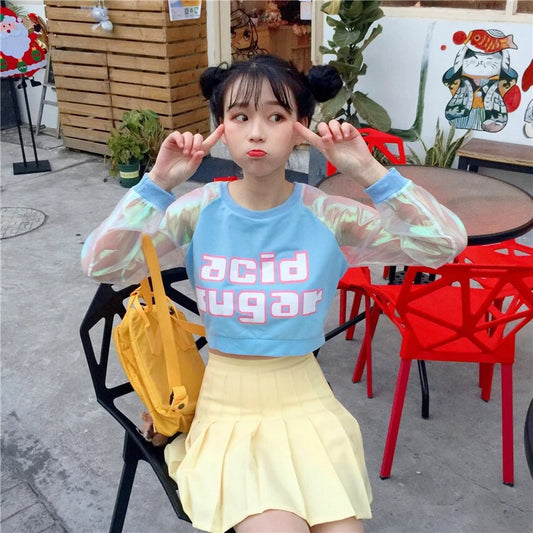 Acid Sugar Hologram Top