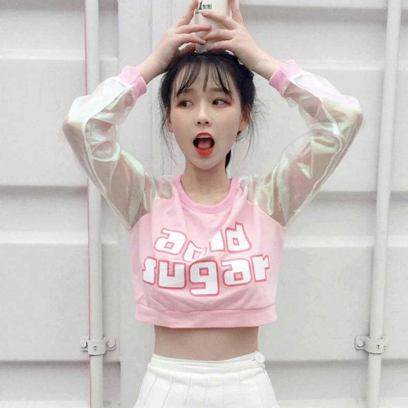 Acid Sugar Hologram Top