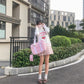 Strawberry Milk Turtleneck Sweater - Cherry Bomb