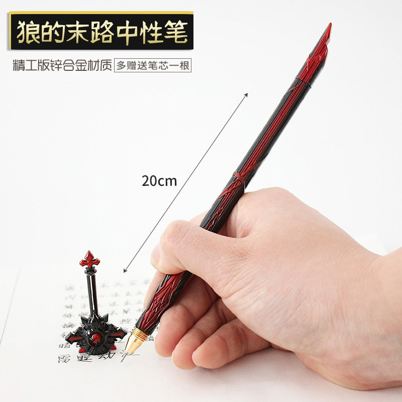 Genshin Impact Weapon Designed Pens - Cherry Bomb